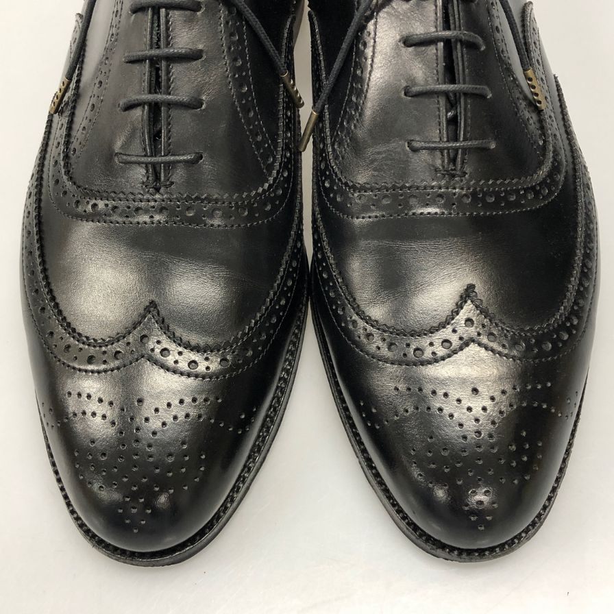 トリッカーズ レザーシューズ フルブローグ 内羽根 メンズ サイズ不明 ブラック TRICKER'S ビジネスシューズ 約cm【LA】【中古】