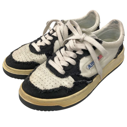 オートリー レザー ローカット スニーカー メンズ サイズ40 ホワイト系 AUTRY 約25.0cm【AFC36】