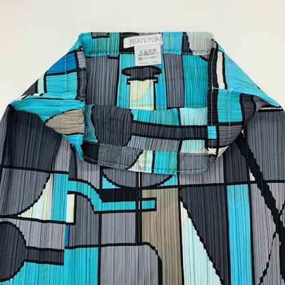 プリーツプリーズ イッセイミヤケ スカート PP81-JG635 レディースサイズ2 総柄 PLEATS PLEASE ISSEY MIYAKE【AFB10】