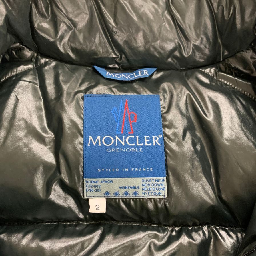 美品◆モンクレール  グルノーブルライン 96年製 ダウンジャケット メンズ サイズ2 MONCLER GRENOBLE 【AFA4】