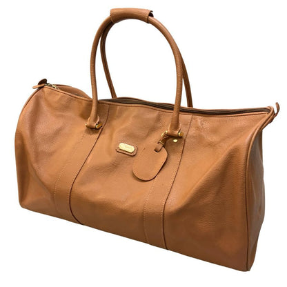 サルヴァトーレ フェラガモ ボストンバッグ レザー ゴールド金具 ブラウン Salvatore Ferragamo【AFE8】