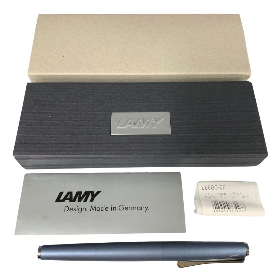 ラミー 万年筆 ステュディオ 2020限定 グレーシャー L66GC-EF LAMY【AFI17】