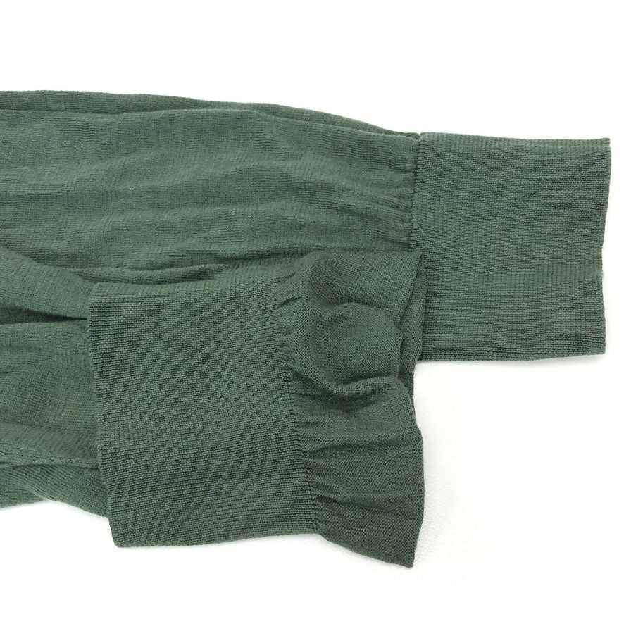 中古◆キャッシュ＆バルバ コットンニット メンズ グリーン サイズ3 cash＆barba 【AFB5】