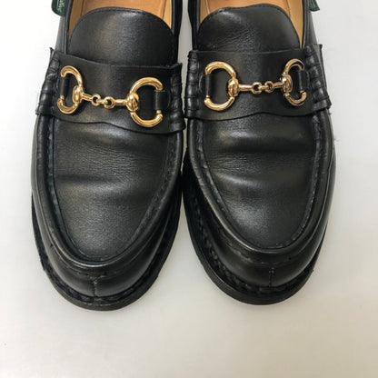 パラブーツ オルセーティ 93682 レディース ブラック サイズ 23 PARABOOT ビジネスシューズ 約23.0cm【LA】【中古】