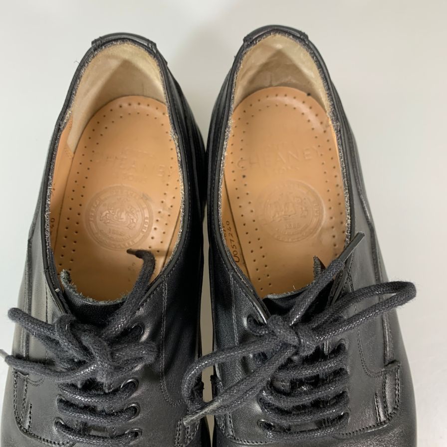 ジョセフチーニー ケンゴンH クロムエクセル ストレートチップ ブラック サイズUK7.5 Joseph Cheaney ビジネスシューズ 約25.5cm【LA】【中古】