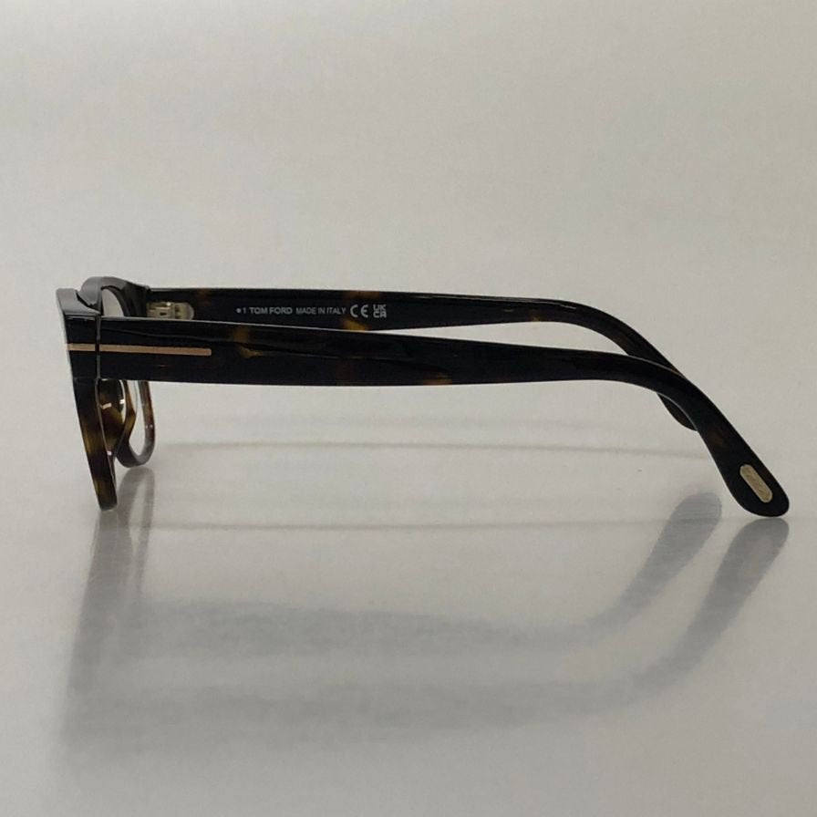 トムフォード   メガネ サングラス  TF5898-B ECO 052 50□19 ウェリントンフレーム べっ甲 ブラウン TOM FORD【AFB55】