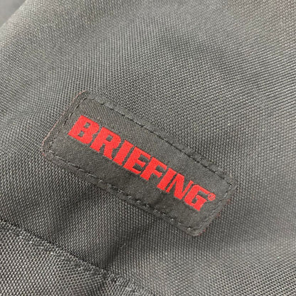 美品◆ブリーフィング バックパック ジムパック 止水ジップ ユニセックス ブラック BRIEFING【AFE5】