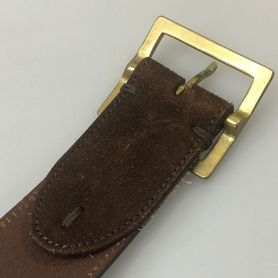 ビズビム ヴィズヴィム スエード ザーベルト サイズ30 ブラウン visvim【AFI19】