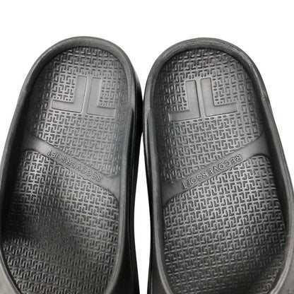 テリック サンダル リカバーソフト メンズ サイズML ブラック TELIC 約25.5cm【AFC44】