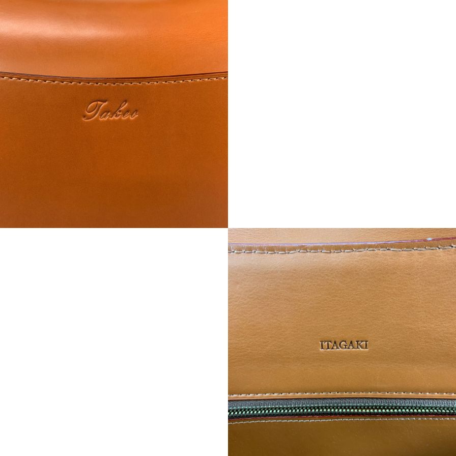 いたがき ショルダーバッグ 鞍 ラージ Kura Shoulder Bag Large ブラウン メンズ ITAGAKI【AFE8】