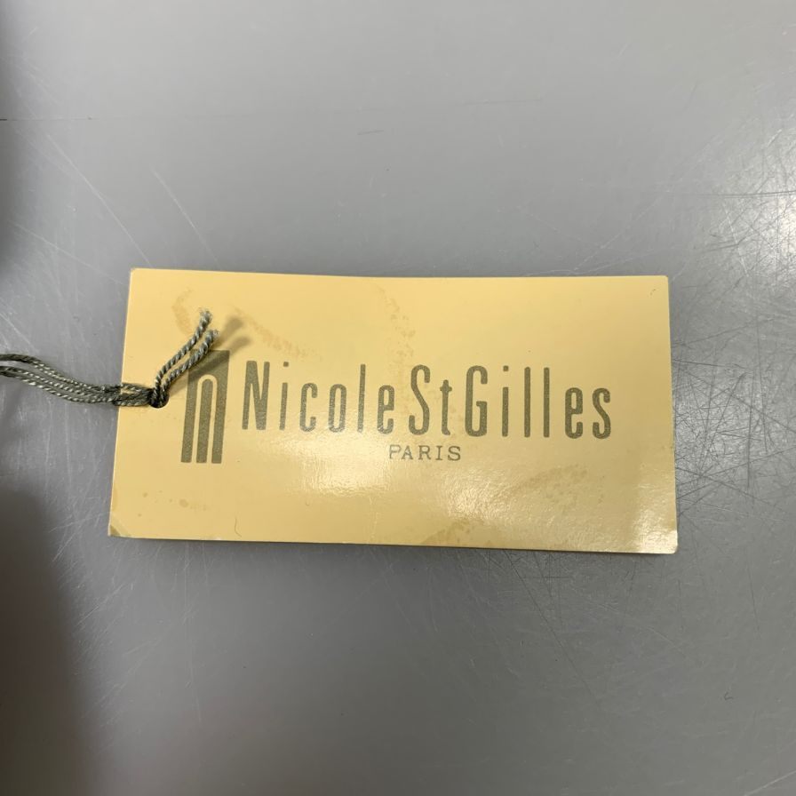 ニコルサンジル 手袋 レザー グローブ 本革 ブラック 21cm Nicole st gilles