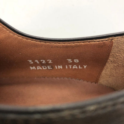 ベッタチーニ レザーシューズ ホールカット 3122 メダリオン メンズ ブラウン系 サイズ38 BETTACCINI 約24.0cm【PTM1】