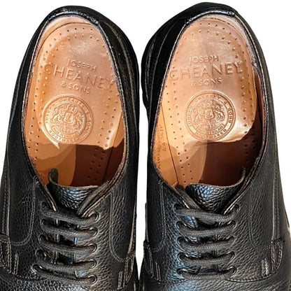 ジョセフチーニー レザーシューズ 4436 ケンゴン2 ブラック メンズ サイズ7 CHEANEY CAIRNGORM ビジネスシューズ 約26.0cm【LA】【中古】