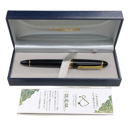 セーラー 万年筆 FOUNDED 1911 ペン先21K 875 ブラック ゴールド SAILOR【AFI9】