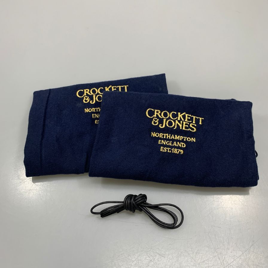 クロケット&ジョーンズ オードリー ストレートチップ メンズ ブラック 8E 337ラスト Crockett & Jones ビジネスシューズ 約26.5cm【LA】【中古】