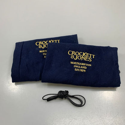 クロケット&ジョーンズ オードリー ストレートチップ メンズ ブラック 8E 337ラスト Crockett & Jones ビジネスシューズ 約26.5cm【LA】【中古】