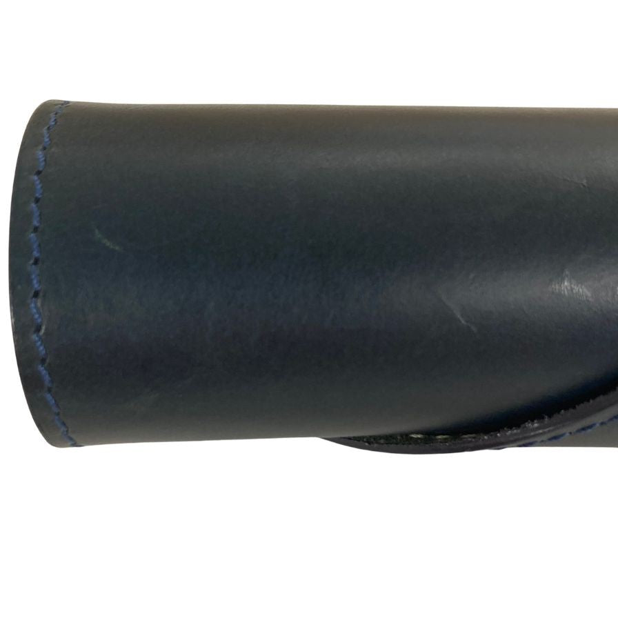 エムピウ ペンケース rotolo SUEDE blue ブルー m+