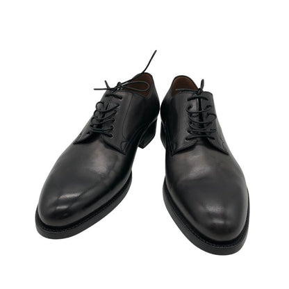 シルバノサセッティ プレーントゥ レザーシューズ ブラック サイズ6 メンズ SILVANO SASSETTI 約25.0cm【AFD13】