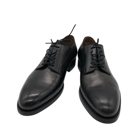 シルバノサセッティ プレーントゥ レザーシューズ ブラック サイズ6 メンズ SILVANO SASSETTI 約25.0cm【AFD13】