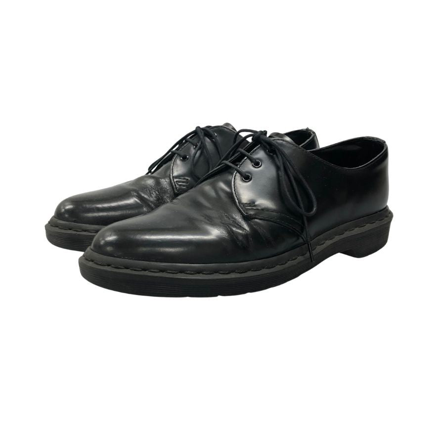 中古◆ドクターマーチン レザーシューズ モノ 1461 ブラック系 メンズ サイズUK9 Dr.Martens【AFC42】