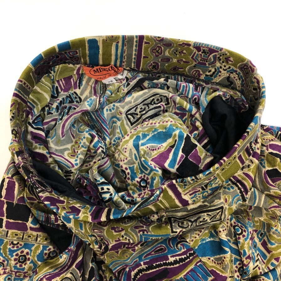 ミッソーニ セットアップ 総柄 レディース サイズ42 MISSONI【AFB4】