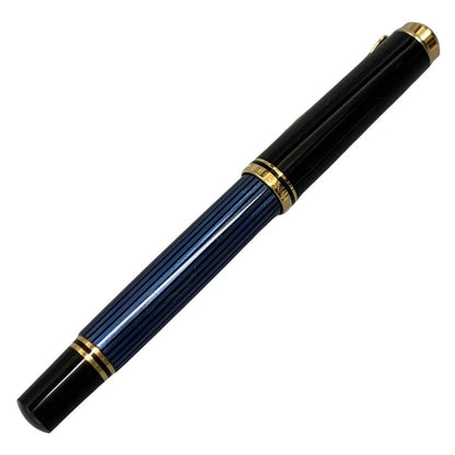 ペリカン 万年筆 スーベレーン 青縞 ブルーストライプ ペン先14C-585 PELIKAN Souveran【AFI15】