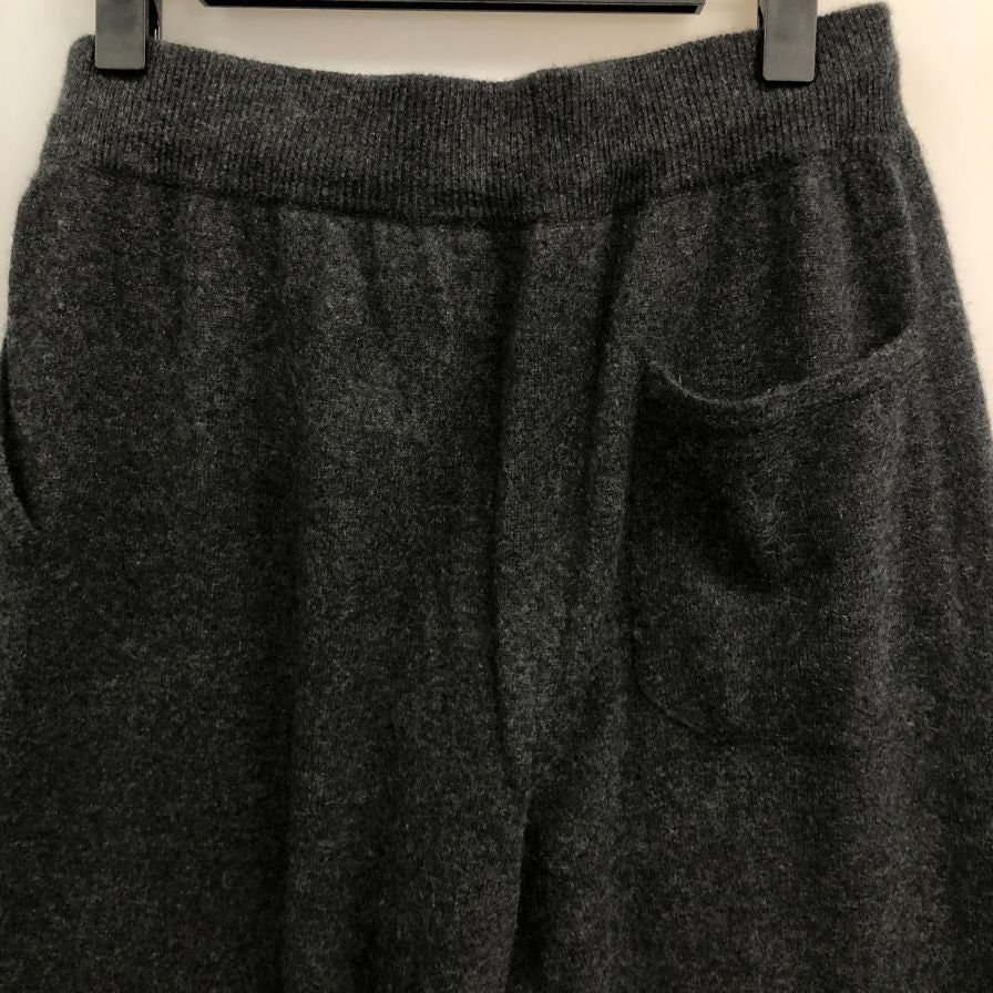 キャッシュ＆バルバ ワイドパンツ カシミヤ想定 ニット グレー サイズ不明 メンズ cash & barba 【AFB3】