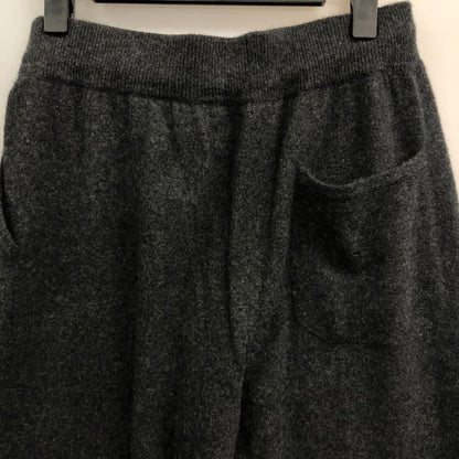 キャッシュ＆バルバ ワイドパンツ カシミヤ想定 ニット グレー サイズ不明 メンズ cash & barba 【AFB3】