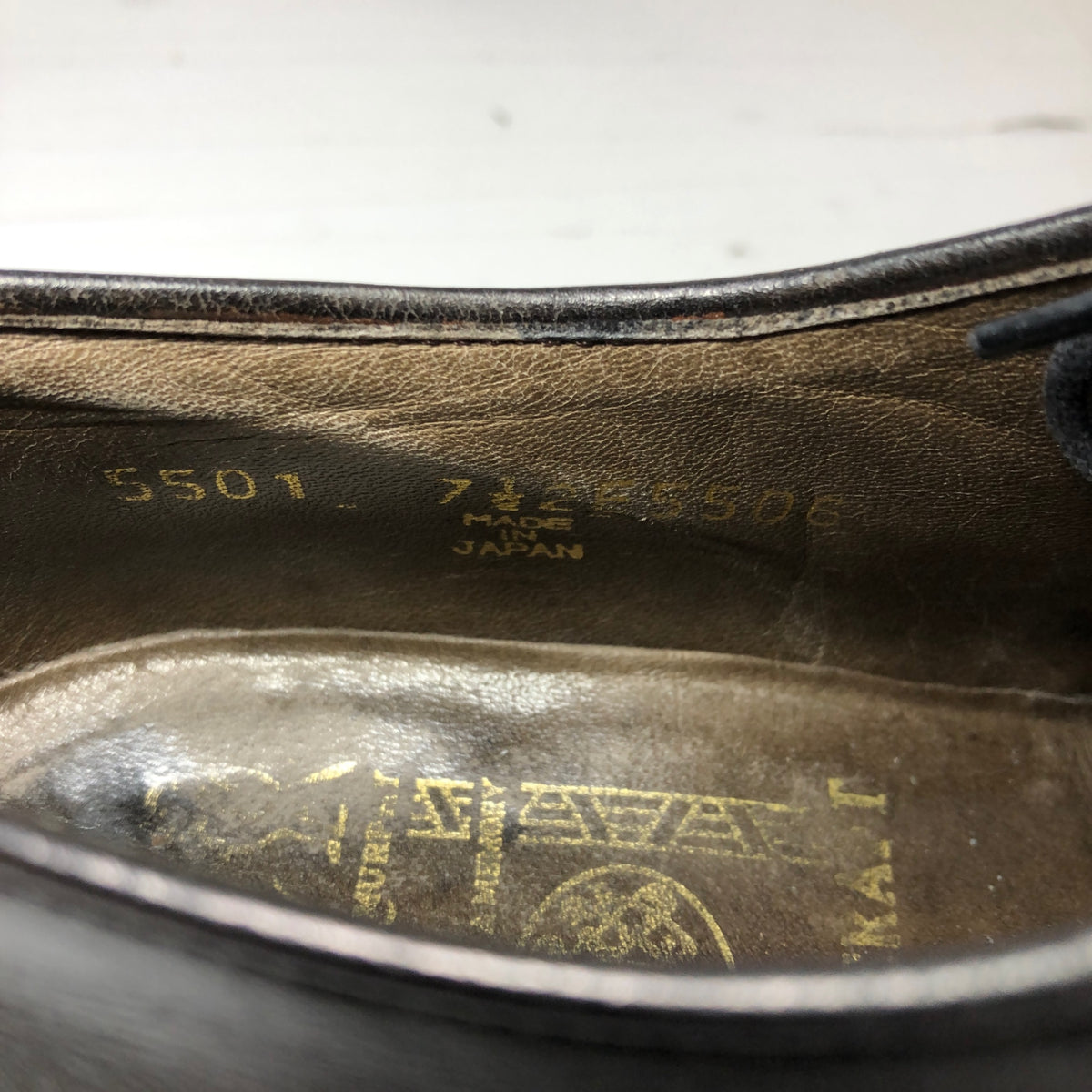 リーガル 105 インペリアルグレード ウィングチップ メンズ サイズ 24 ブラウン REGAL 約24.0cm【AFC40】