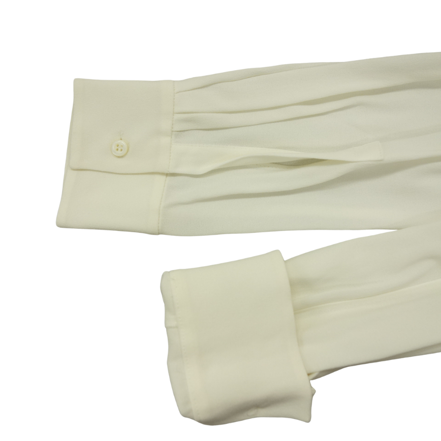 Good condition ◆ Miu Miu Shirt White 15AW Size 40 AMM1 2015 302 Women's miumiu [AFB22] 
