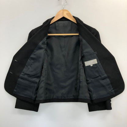 美品◆マーガレットハウエル ショートジャケット 2B ブラック レディース サイズ1 MARGARET HOWELL 【AFB14】