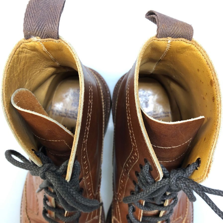 トリッカーズ カントリーブーツ モールトン ブラウン レディース UK3.5 Tricker’s ブーツ 約22.0cm【LA】【中古】