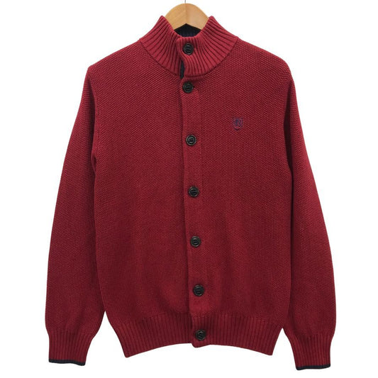 未使用◆ブラックレーベル クレストブリッジ カーディガン ハイネック 51N09-208-18 サイズ2 メンズ レッド BLACK LABEL CRESTBRIDGE 【AFB14】
