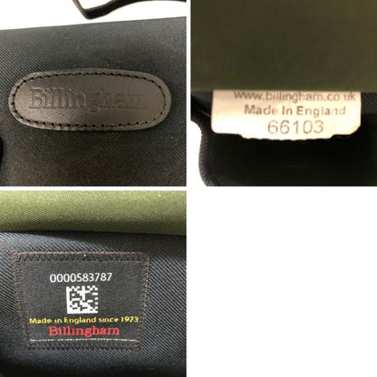 ビリンガム カメラバッグ ハドレースモール キャンバス×レザー ブラック Billingham【AFE3】【中古】