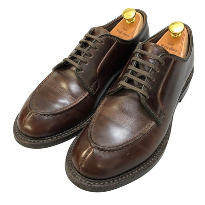 ラッドシューズ レザシューズ Vチップ 7052 メンズ サイズ7.5 ブラウン系 Rutt shoes 約25.5cm【AFD12】