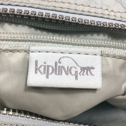 キプリング ショルダーバッグ ホワイト チャーム付き  kipling【AFE5】