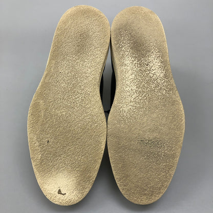 ジョンロブ スニーカー レヴァー レザー 本革 ローカット ブラック メンズ サイズ 5E JOHN LOBB LEVAH 約24.0cm【AFD15-2】