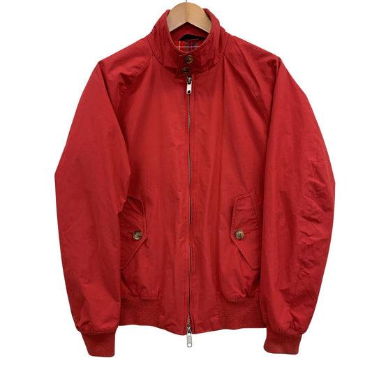 美品◆バラクータ G4 ハリントンジャケット レッド メンズ サイズ36 BARACUTA 【AFB16】