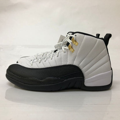 ナイキ スニーカー エアジョーダン 12 レトロ ホワイト／ブラック CT8013-117 メンズ サイズ28cm NIKE AIR JORDAN 12 RETRO 約28.0cm【YB5】