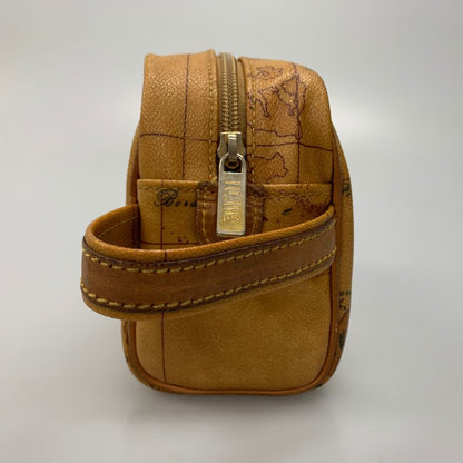 アルビエロ マルティーニ 地図柄 ポーチ  ALVIERO MARITINI