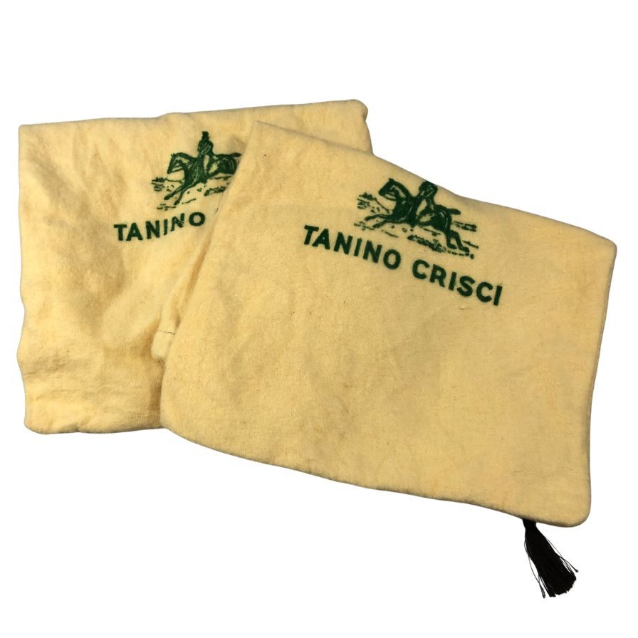 タニノクリスチー 109320 タッセルローファー カーフ ブラウン UK7 TANINO CRISCI ローファー 約25.5cm【LA】【中古】