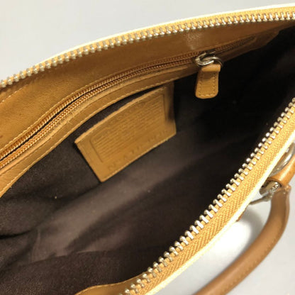 コーチ ショルダーバッグ 2WAY キャンバス×レザー ベージュ レディース 9436 COACH【AFE6】