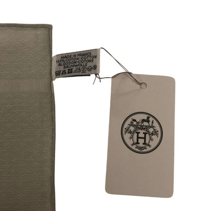 エルメス ハンカチ コットン100% レディース グレー系  HERMES【AFI18-2】【中古】