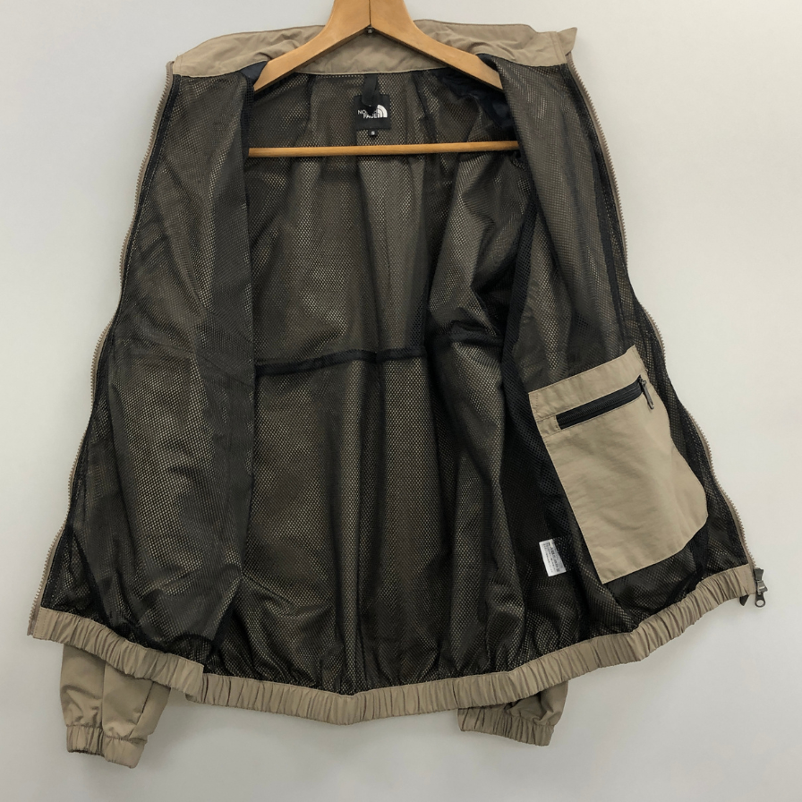 新品同様◆ザ ノース フェイス NP22560 エンライドトラックジャケット マッシュルーム メンズ サイズS THE NORTH FACE 【AFA9】