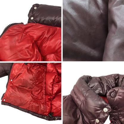 中古◆モンクレール ダウンジャケットエベレスト インド製 メンズ サイズ2 ボルドー MONCLER EVEREST 【AFA21】
