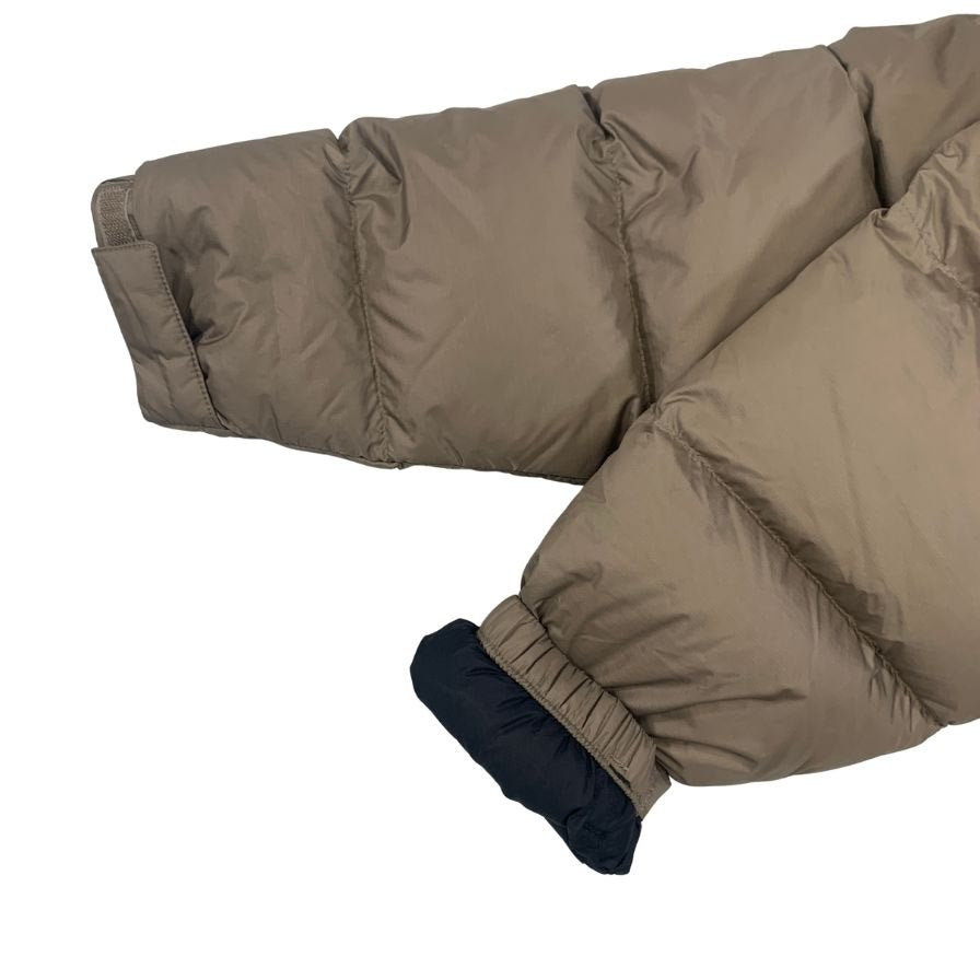 極美品◆ノースフェイス ダウンジャケット ヌプシ 700フィル ユニセックス ベージュ サイズS THE NORTH FACE 【AFA5】