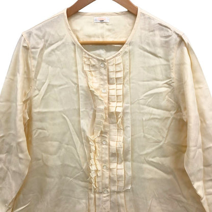 極美品◆クロエ ナイトウェア コットン Mサイズ クリーム色 NN7S52200 CHLOE 【AFB8】