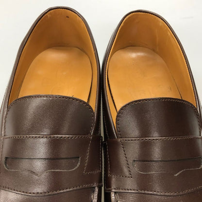 ジェイエムウエストン レザーシューズ ローファー 180 シグネチャー メンズ サイズ6D ブラウン J.M.WESTON ローファー 約25.5cm【LA】【中古】