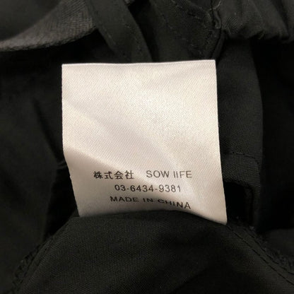 キャプテンズ ヘルム ゴルフ NOT A GOLF GENTLEMAN ロゴ パンツ メンズ サイズM ブラック Cph/Golf 【AFB27】