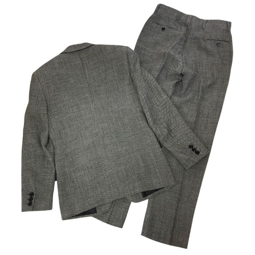 ドルチェ＆ガッバーナ 2B スーツ セットアップ グレー サイズ46 メンズ DOLCE & GABBANA【AFA11】